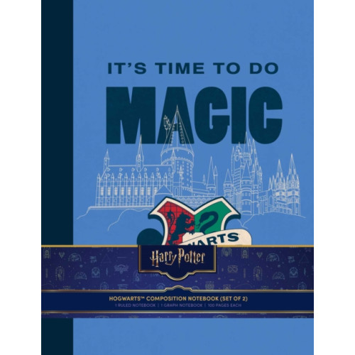 Insight Editions Harry Potter: Hogwarts Composition Notebook Set (Set of 2) (häftad, eng)