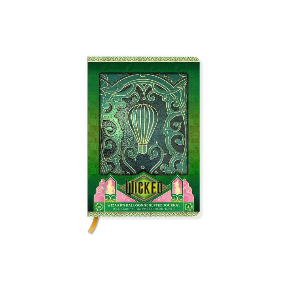 Produktbild för Wicked: Wizard's Balloon Sculpted Journal (inbunden, eng)