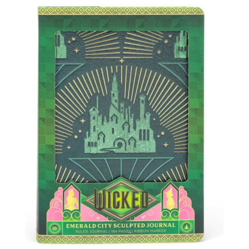 Insight Editions Wicked: Emerald City Sculpted Journal (inbunden, eng)