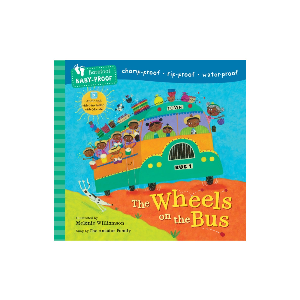 Produktbild för Barefoot Baby-Proof: The Wheels on the Bus (häftad, eng)
