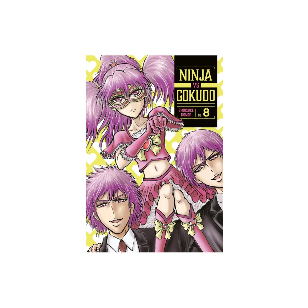 Produktbild för Ninja Vs. Gokudo 8 (häftad, eng)
