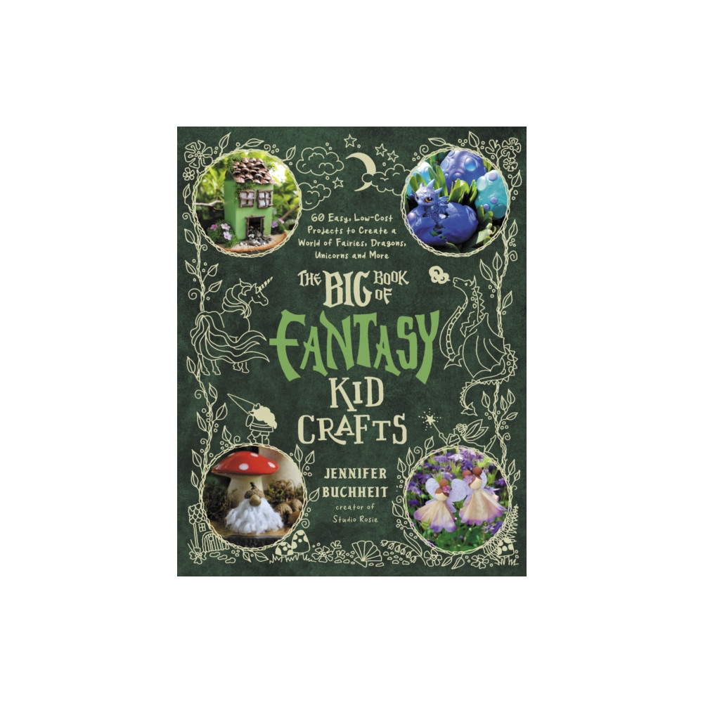 Produktbild för The Big Book of Fantasy Kid Crafts (häftad, eng)