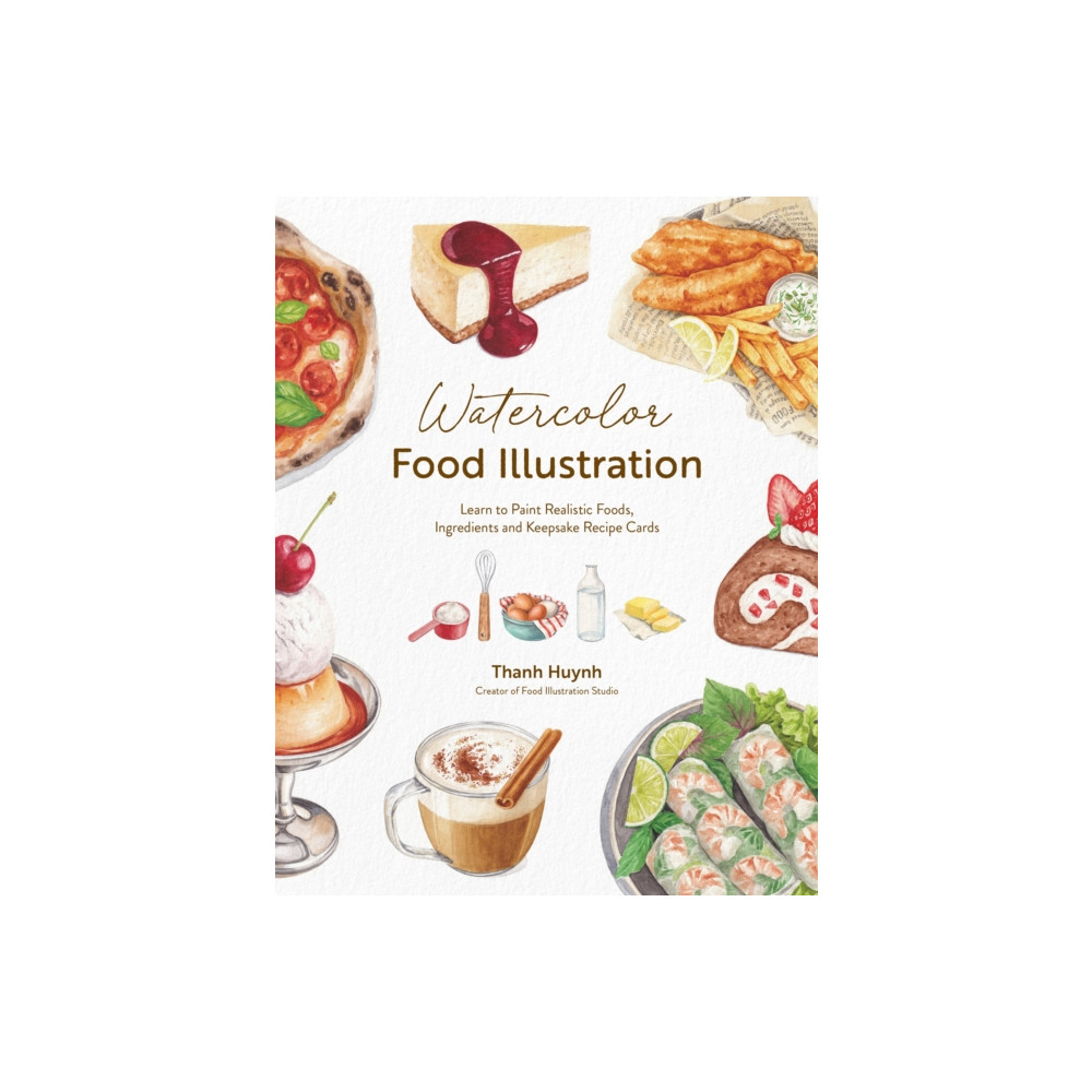Produktbild för Watercolor Food Illustration (häftad, eng)