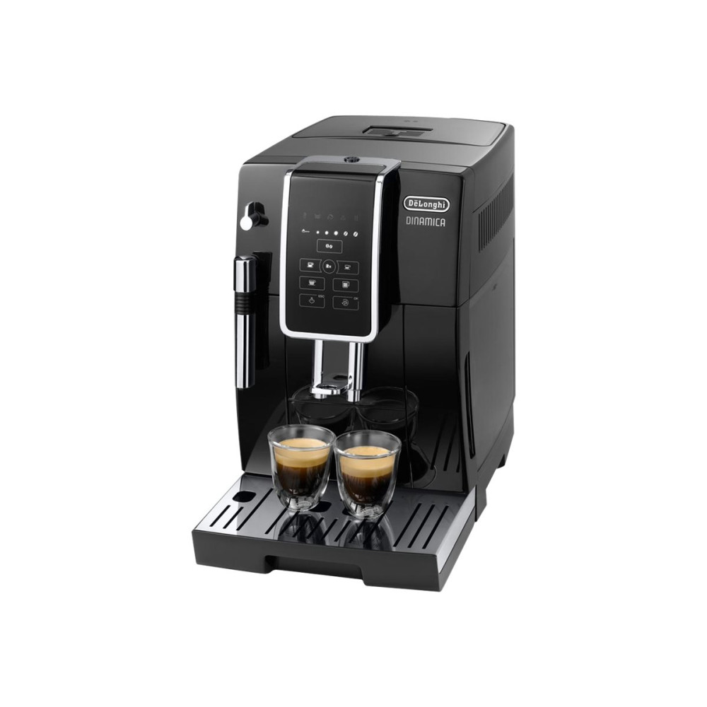 Produktbild för De'Longhi DINAMICA ECAM 350.15.B - automatisk kaffekokare med mjölkskummare - 15 bar - svart