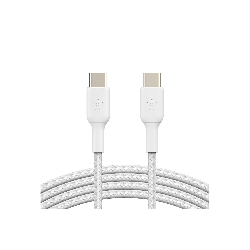 Produktbild för Belkin BoostCharge - USB typ C-kabel - USB-C till USB-C - 2 m