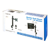 Produktbild för LogiLink monteringssats - justerbar arm - för LCD-display - svart