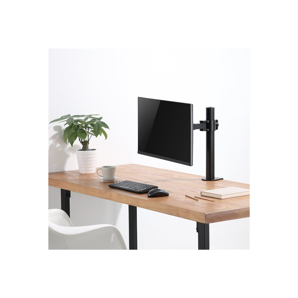 Produktbild för LogiLink monteringssats - justerbar arm - för LCD-display - svart