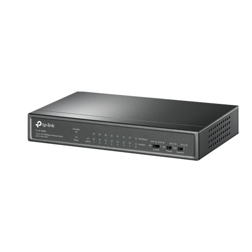 TP-LINK Technologies TP-Link TL-SF1009P - switch - 9 portar - ohanterad