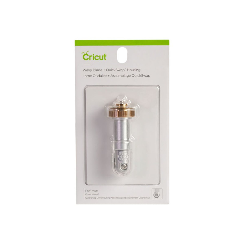 Produktbild för Cricut - die-cutting machine blade - wavy - 2 x 0.8 mm - stainless steel