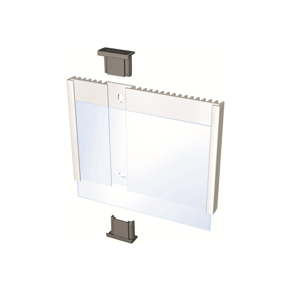Produktbild för DURABLE INFO SIGN teckenhållare - silver