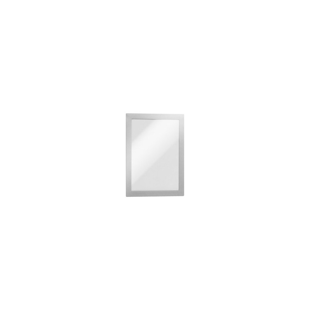 Produktbild för DURABLE DURAFRAME MAGNETIC - dokumenthållare - för A5 - silver (paket om 5)
