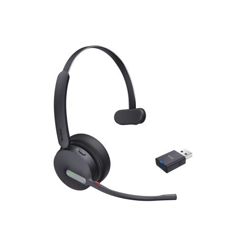 Yealink Network Technology Yealink WH64 Hybrid Mono - headset - USB-A via DECT-adapter, USB-C