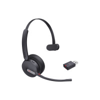 Produktbild för Yealink WH64 Hybrid Mono - headset - USB-A via DECT-adapter, USB-C