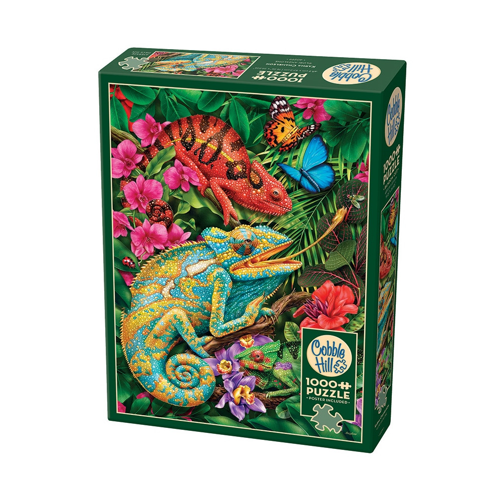 Produktbild för Karma Chameleon, Pussel, 1000 bitar, Cobble Hill