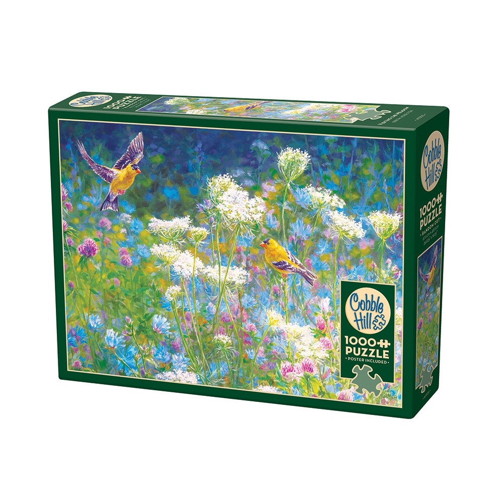 Produktbild för Visiting the Meadow, Pussel, 1000 bitar, Cobble Hill