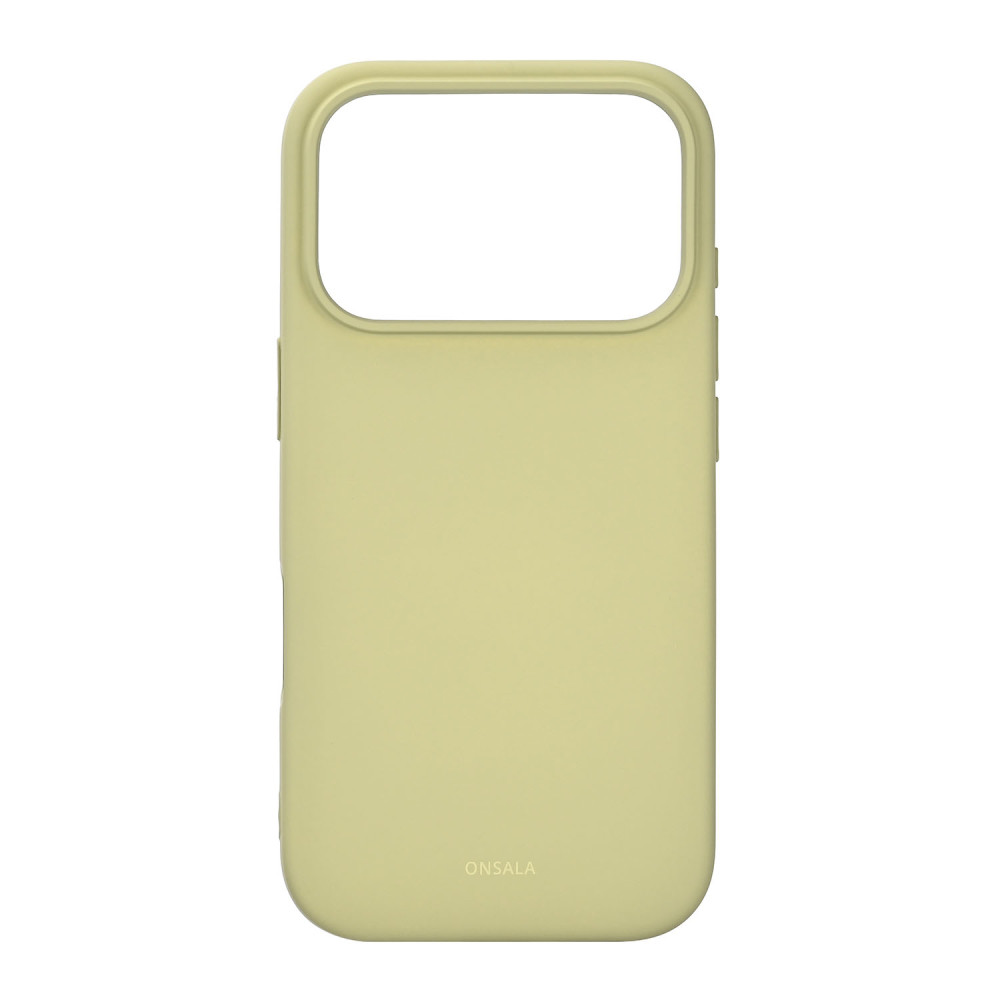 Produktbild för Back Sil Touch Recycled MagSerie iPhone 17 Pro Lime