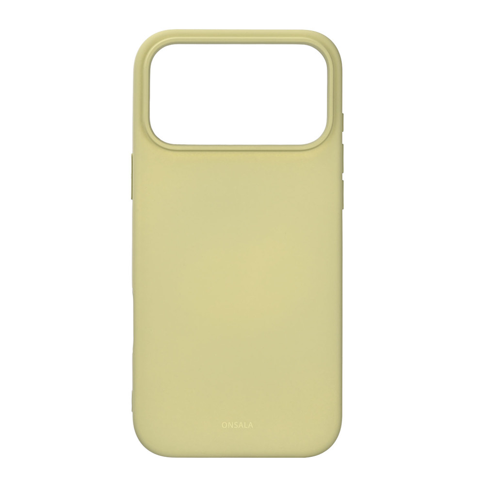 Produktbild för Back Sil Touch Recycled MagSerie iPhone 17 Pro Max Lime
