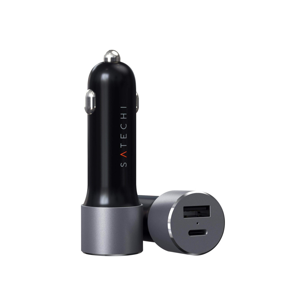 Produktbild för Satechi strömadapter för bil - USB, 24 pin USB-C - 72 Watt