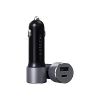 Produktbild för Satechi strömadapter för bil - USB, 24 pin USB-C - 72 Watt