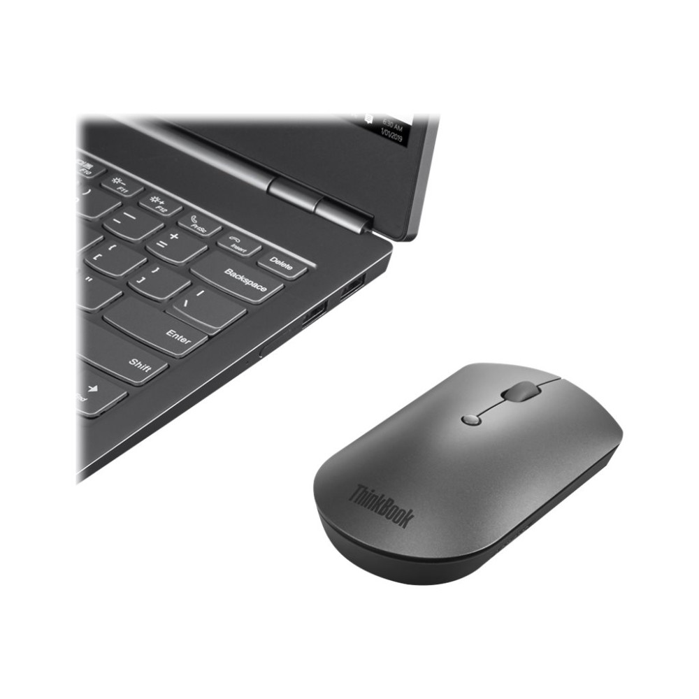 Produktbild för Lenovo ThinkPad Silent - mus - Bluetooth 5.0 - järngrå
