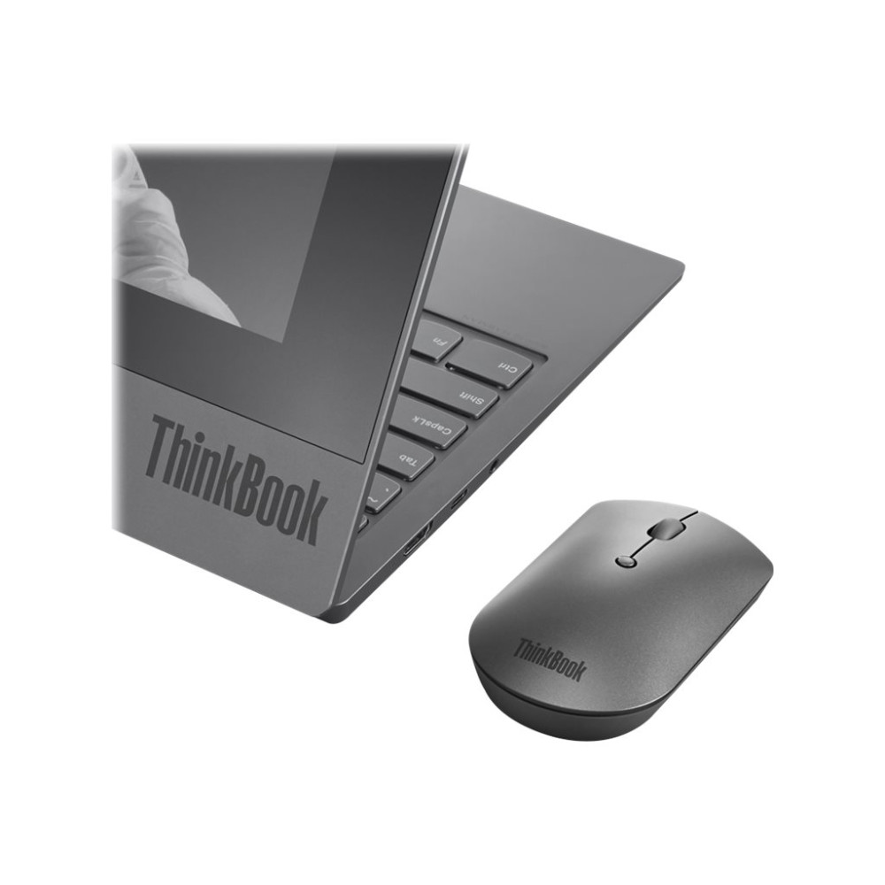 Produktbild för Lenovo ThinkPad Silent - mus - Bluetooth 5.0 - järngrå