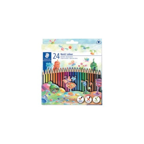 STAEDTLER STAEDTLER Noris colour - färgpenna - olika klara färger (paket om 24)