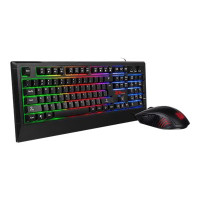 Produktbild för Tt eSPORTS Challenger Combo RGB - sats med tangentbord och mus - tysk - svart Inmatningsenhet