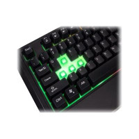 Produktbild för Tt eSPORTS Challenger Combo RGB - sats med tangentbord och mus - tysk - svart Inmatningsenhet