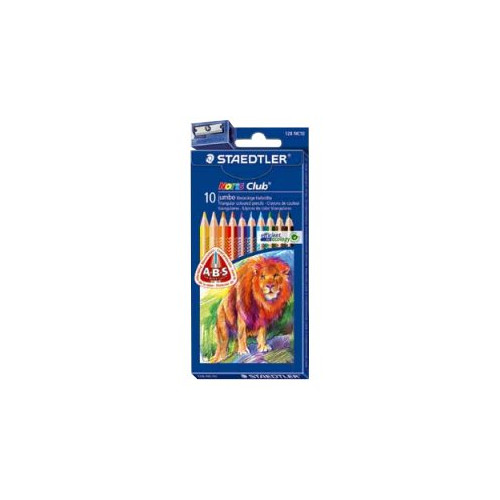 STAEDTLER STAEDTLER Noris Club Jumbo - färgpenna - blandfärger (paket om 10)