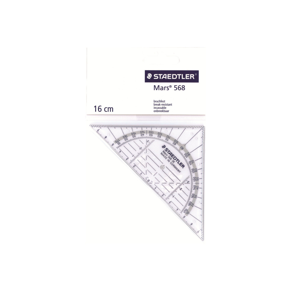 Produktbild för STAEDTLER Mars - triangel - 16 cm - transparent