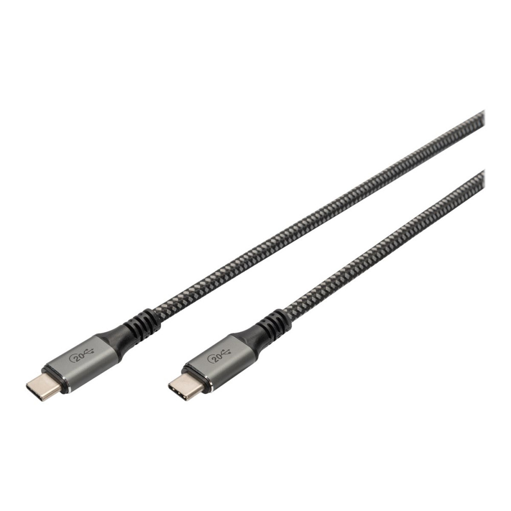 Produktbild för DIGITUS - USB typ C-kabel - 24 pin USB-C till 24 pin USB-C - 3 m