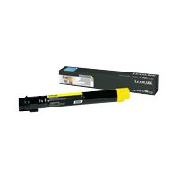 Produktbild för Lexmark - Extra lång livslängd - gul - original - tonerkassett - LCCP