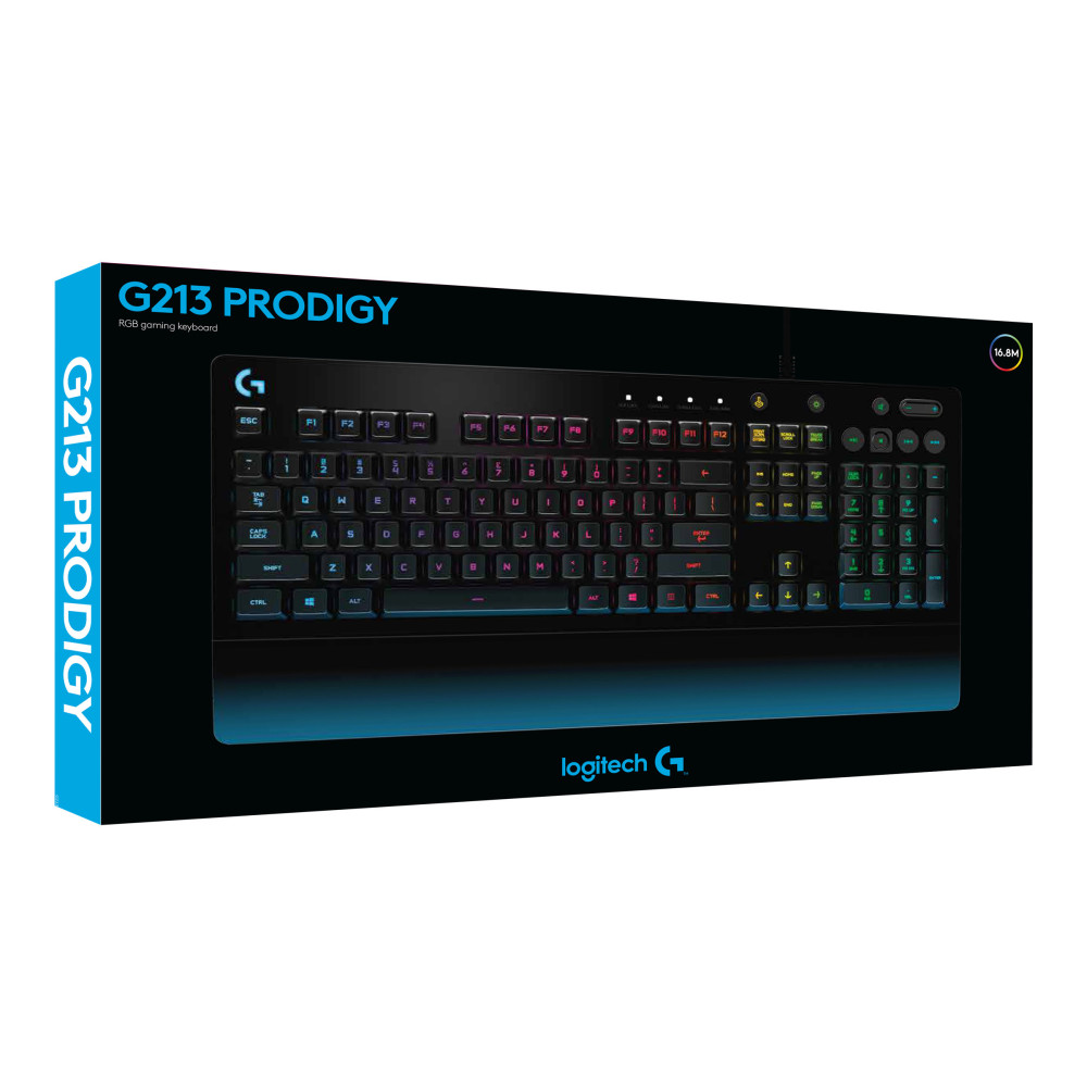 Produktbild för Logitech Prodigy G213 - tangentbord - USA, internationellt Inmatningsenhet