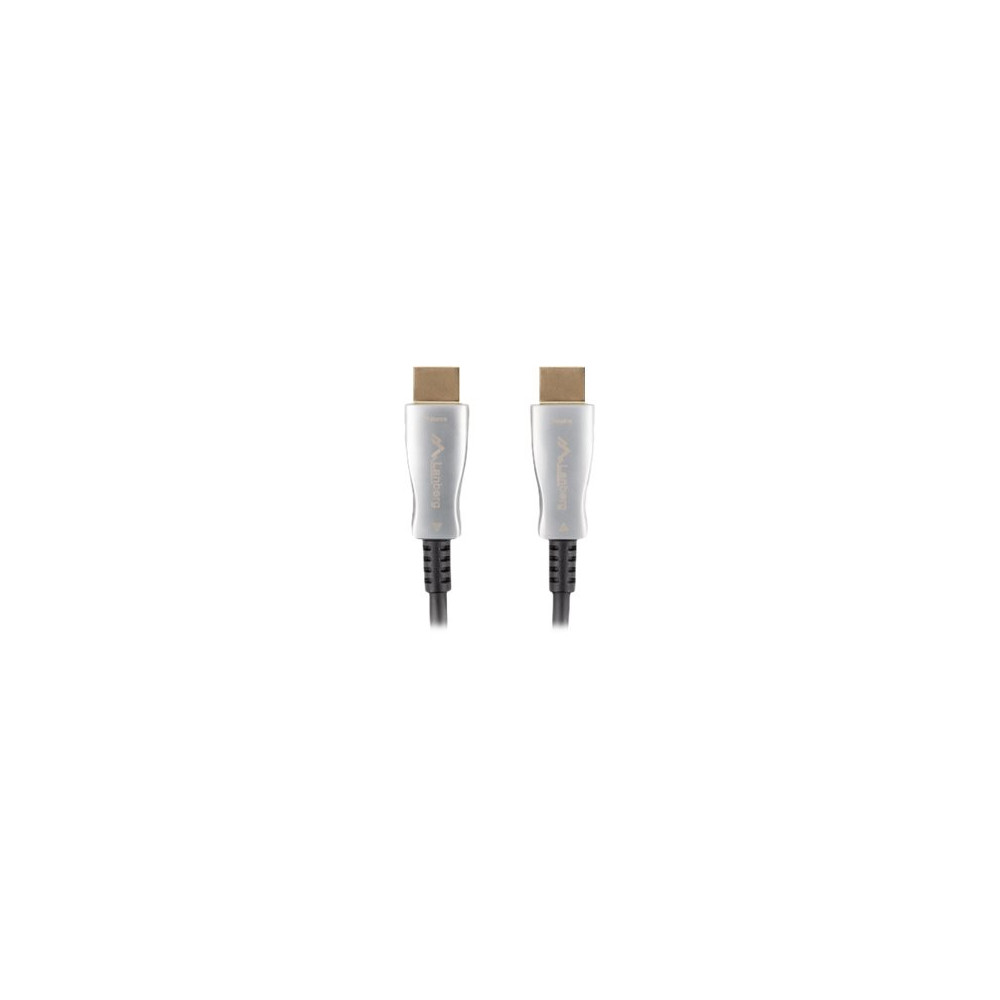 Produktbild för Lanberg HDMI-kabel med Ethernet - 50 m