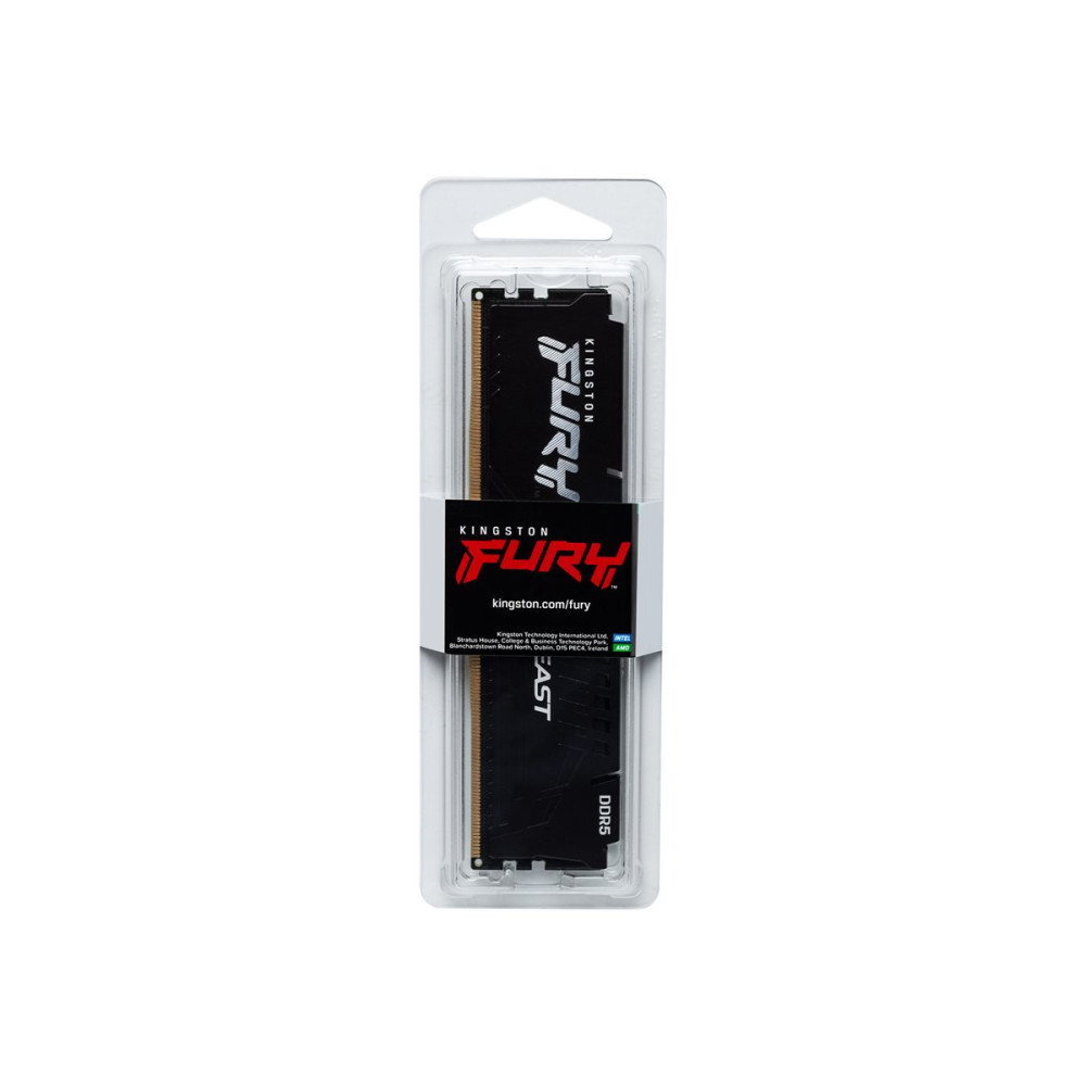 Produktbild för Kingston FURY Beast - DDR5 - sats - 64 GB: 2 x 32 GB - DIMM 288-pin / PC5-44800 - ej buffrad