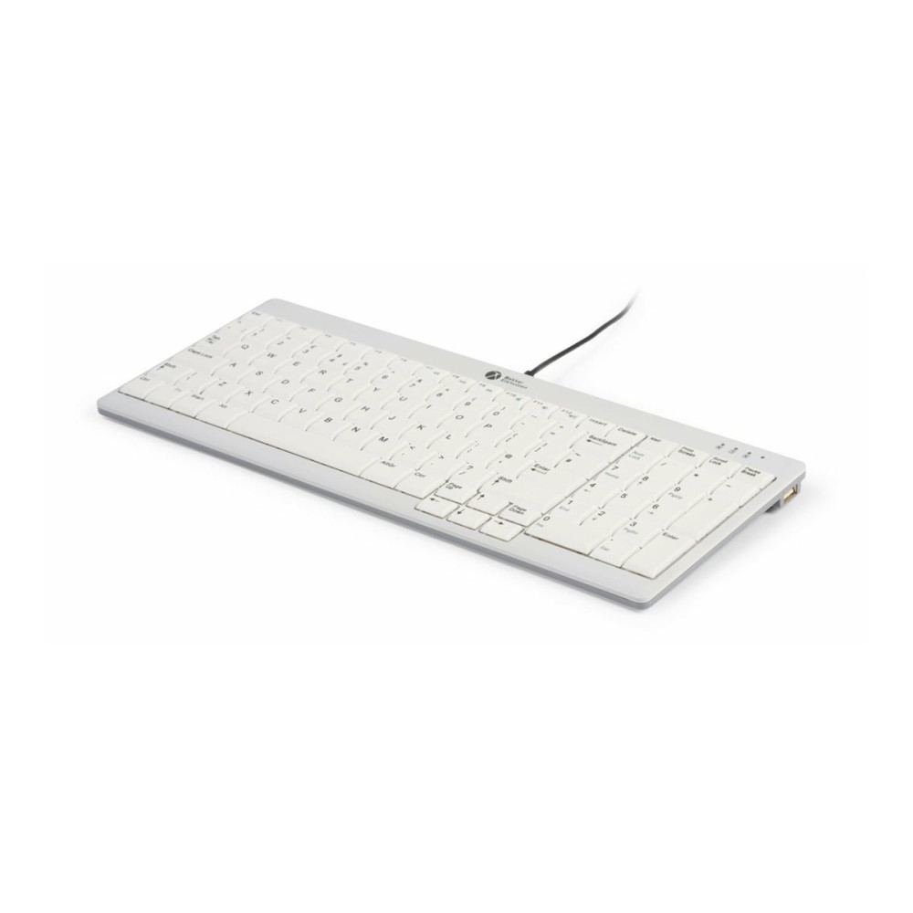 Produktbild för Bakker Elkhuizen UltraBoard 960 V2 - tangentbord compact - QWERTZ - tysk - mörkgrå, ljusgrå Inmatningsenhet