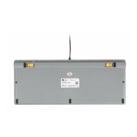 Produktbild för Bakker Elkhuizen UltraBoard 960 V2 - tangentbord compact - QWERTZ - tysk - mörkgrå, ljusgrå Inmatningsenhet