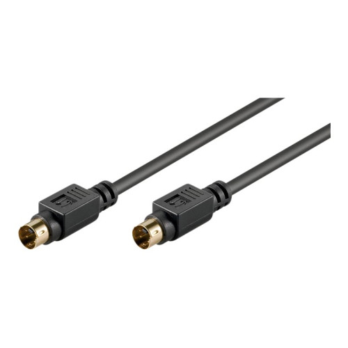 Goobay AVK 157-0100 - videokabel - S-Video - 1 m - Osorterat