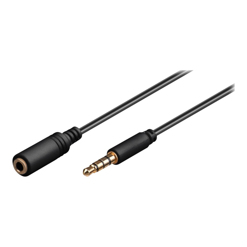Produktbild för goobay förlängningskabel till headset - 50 cm