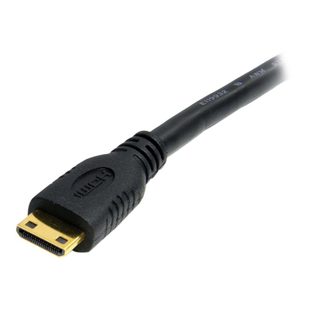 Produktbild för StarTech.com 2 m Höghastighets HDMI-kabel med Ethernet - HDMI till HDMI Mini – M/M - HDMI-kabel med Ethernet - 2 m