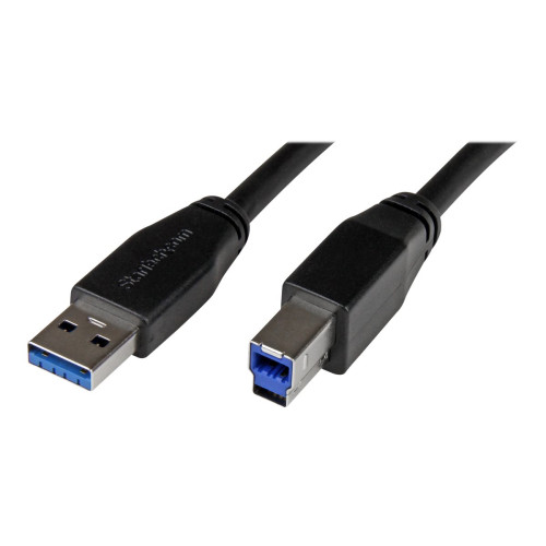 StarTech.com StarTech Aktiv USB 3.0 USB-A till USB-B-kabel - 5 m - USB-kabel - USB Type B till USB typ A - 5 m