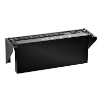 Produktbild för StarTech.com 3U Wall Mount Patch Panel Bracket - 19 in - Steel Vertical Patch Panel Mounting Bracket for Networking Equipment (RK319WALLV) - monteringsfäste - 3U