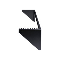 Produktbild för StarTech.com 3U Wall Mount Patch Panel Bracket - 19 in - Steel Vertical Patch Panel Mounting Bracket for Networking Equipment (RK319WALLV) - monteringsfäste - 3U