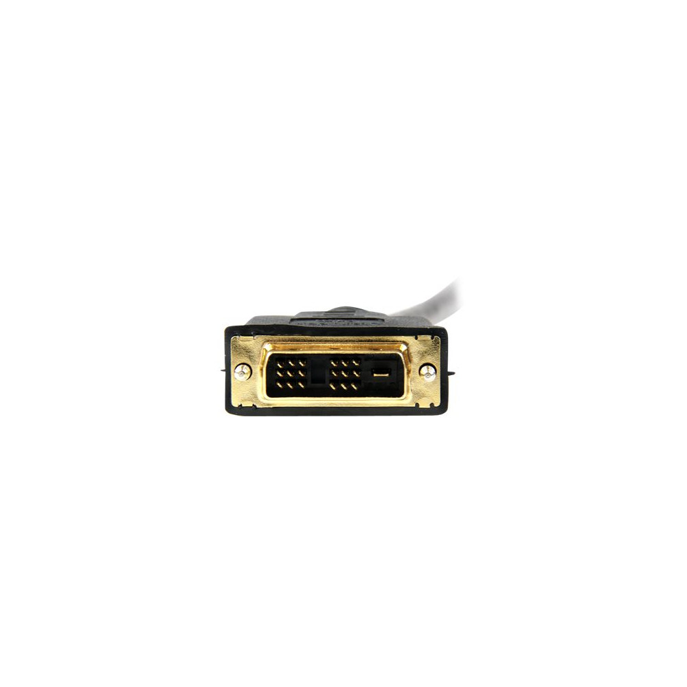 Produktbild för Startech 2 m HDMI till DVI-D-kabel – M/M - adapterkabel - HDMI / DVI - 2 m