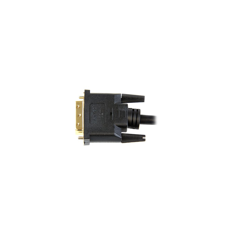Produktbild för Startech 2 m HDMI till DVI-D-kabel – M/M - adapterkabel - HDMI / DVI - 2 m