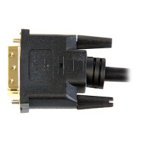 Produktbild för Startech 2 m HDMI till DVI-D-kabel – M/M - adapterkabel - HDMI / DVI - 2 m