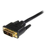Produktbild för Startech 2 m HDMI till DVI-D-kabel – M/M - adapterkabel - HDMI / DVI - 2 m