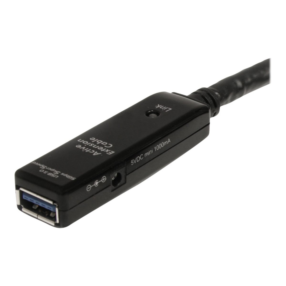 Produktbild för StarTech.com 10 m aktiv USB 3.0-förlängningskabel - M/F - USB-förlängningskabel - USB typ A till USB typ A - 10 m