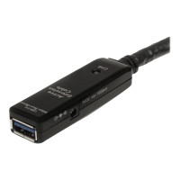 Produktbild för StarTech.com 10 m aktiv USB 3.0-förlängningskabel - M/F - USB-förlängningskabel - USB typ A till USB typ A - 10 m