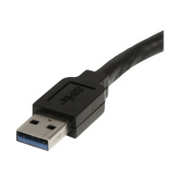 Produktbild för StarTech.com 10 m aktiv USB 3.0-förlängningskabel - M/F - USB-förlängningskabel - USB typ A till USB typ A - 10 m